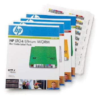 Image of HP Custom Labeled Data Cartridge - LTO Ultrium WORM - 1.5 TB
