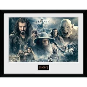 Image of The Hobbit Battle of Five Armies Collage Collector Print