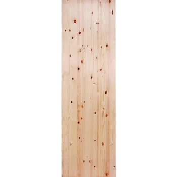 Image of LPD Ledged and Braced Unfinished Redwood External Shed Door - 1981mm x 686mm (78 inch x 27 inch)