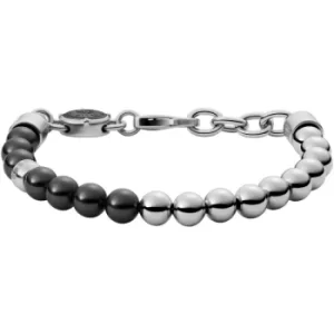 Image of Diesel Stainless Steel Beaded Bracelet