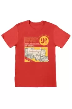 Image of Manual Cover Hogwarts Express T-Shirt