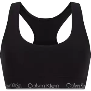 Image of Calvin Klein Modern Seamless Racerback Bralette - Black