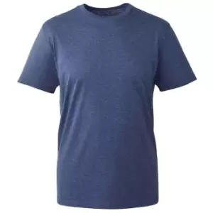 Image of Anthem Mens Marl Organic T-Shirt (S) (Navy)