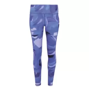 Image of Tri Dri Womens/Ladies Performance Aurora Leggings (XL) (Blue)