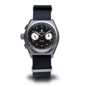 Image of BOLDR Venture Field Medic II Destro Black Nylon Strap Wristwatch