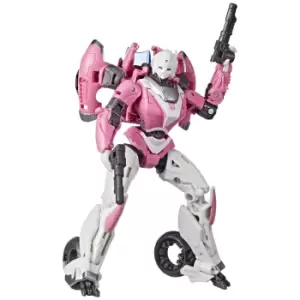 Image of Hasbro Transformers Studio Series 85 Deluxe Transformers: Bumblebee Arcee Action Figure