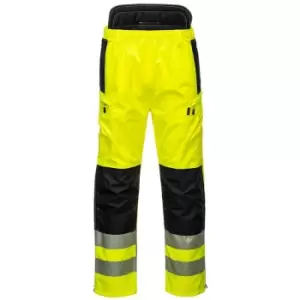 Image of Portwest - PW342YBRM - sz M PW3 Hi-Vis Extreme Trouser - Yellow/Blue