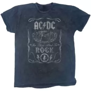 Image of AC/DC - Cannon Swig Unisex XX-Large T-Shirt - Black