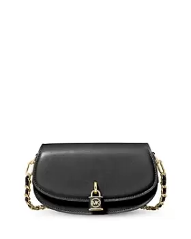 Image of Michael Kors Mila Small Chain Sling Messenger Crossbody