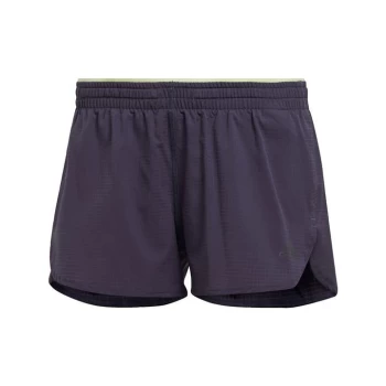 Image of adidas Fast Running Shorts Womens - Blue