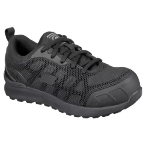 Image of Skechers Womens/Ladies Bulklin Ayak Safety Shoes (6 UK) (Black)