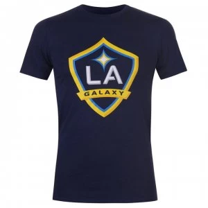 Image of MLS Logo T Shirt Mens - LA Galaxy