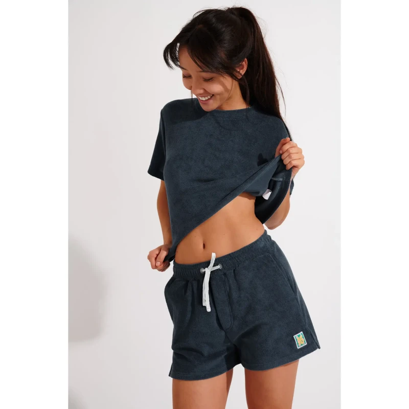 Image of banana moon Womens T-Shirt Banana Moon Orzo Seasponge Bleu Female S