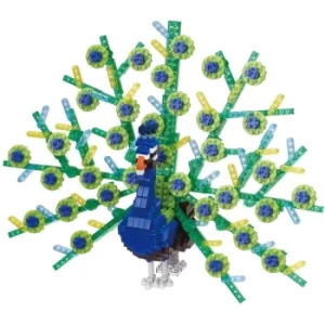 Image of Nanoblock Peacock Building Set
