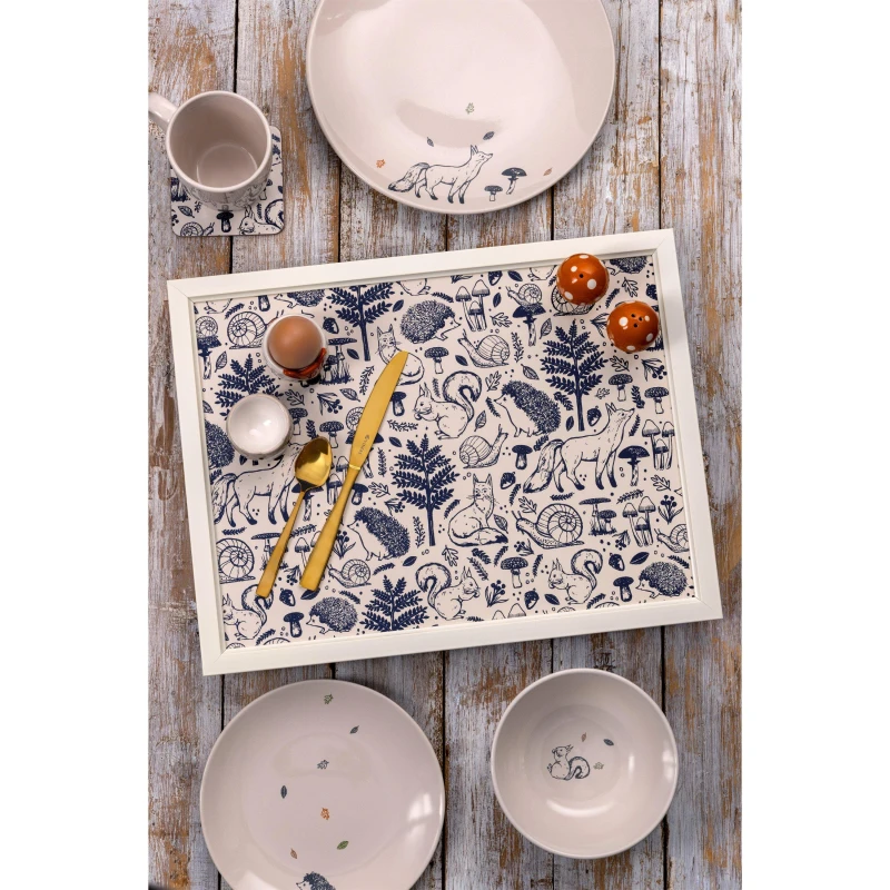 Image of Price and Kensington Woodland Lap Tray Trays 1 Multi 89451699027