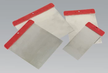 Image of Sealey AK5229 Auto Body Filler Applicator Set 4pc