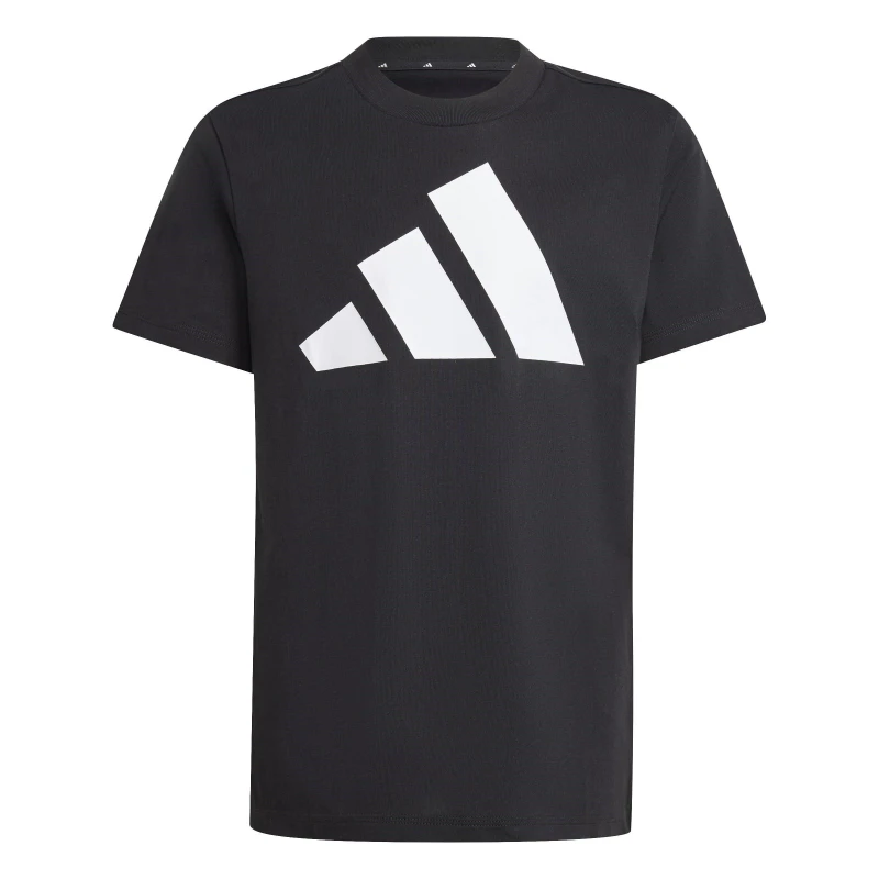 Image of adidas Logo T Shirt Junior - Black 11 - 12 Years