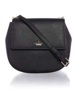 Image of Kate Spade New York Cameron Street Byrdie Saddle Bag Black