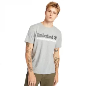 Image of Timberland Established 1973 T-Shirt For Men In Grey, Size S