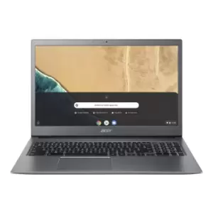 Image of Refurbished Acer 715 Intel Pentium 4417U 4GB 128GB SSD 15.6" Chromebook