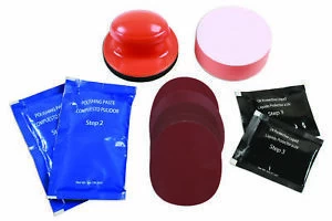 Image of Gunson 77153 14pc Headlight Restoration Kit - Repair Kit for Headlight Lenses