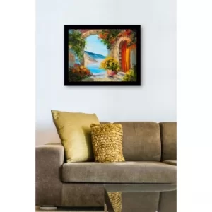 Image of SC0874 Multicolor Decorative Framed MDF Painting
