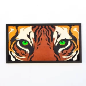 Image of LAZ084 Multicolor Decorative Wooden Wall Accessory