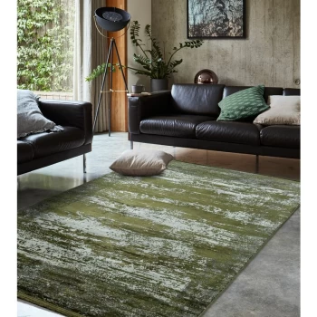 Image of Athera AT01 Emerald Border 200cm x 290cm Rectangle - Green