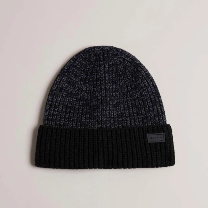 Image of Ted Baker Jannaaa Acrylic Knitted Hat - Black One Size