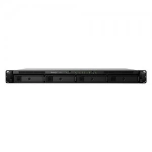 Image of Synology RackStation RS819 NAS/storage Server RTD1296 Ethernet LAN Rack (1U) Black Gray