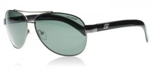 Image of Dirty Dog Metro Sunglasses Gunmetal / Shiny Black 53304 Polariserade 62mm