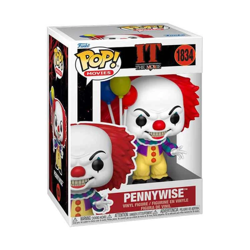 Image of AJ Toys & Books Funko It (1990) POP! Movies Vinyl Figure Pennywise