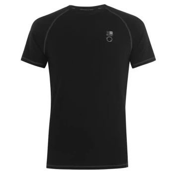 Image of Karrimor X OM Sustainable Bamboo and Organic Cotton Active T Shirt - Black