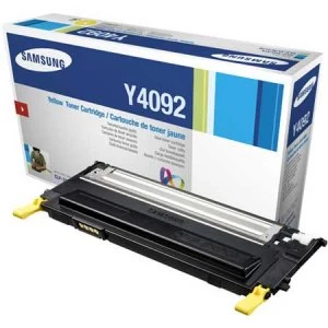 Image of Samsung CLT-Y4092S Yellow Laser Toner Ink Cartridge cartridge