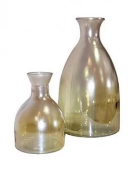 Image of Arthouse Set Of 2 Iridescent Vases