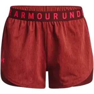 Image of Under Armour Armour Play Up Twist Shorts 3.0 Ladies - Red