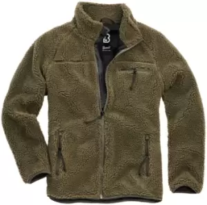 Image of Brandit Teddy Fleece Jacket Between-seasons Jacket olive