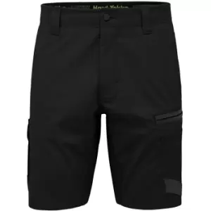 Image of Hard Yakka Mens Raptor Active Fit Mid Length Work Shorts 38R- Waist 38', Inside Leg 32'