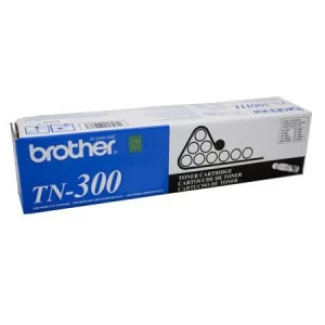 Image of Brother TN300 Black Laser Toner Ink Cartridge