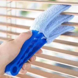 Image of Ashley Microfibre Venetian Blind Cleaning Duster - Blue