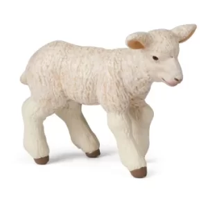 Image of PAPO Farmyard Friends Merinos Lamb Toy Figure, Three Years or Above, White (51047)