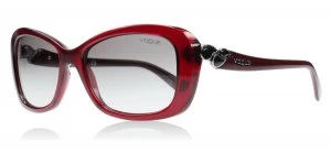 Image of Vogue VO2917S Sunglasses Red 226411 56mm