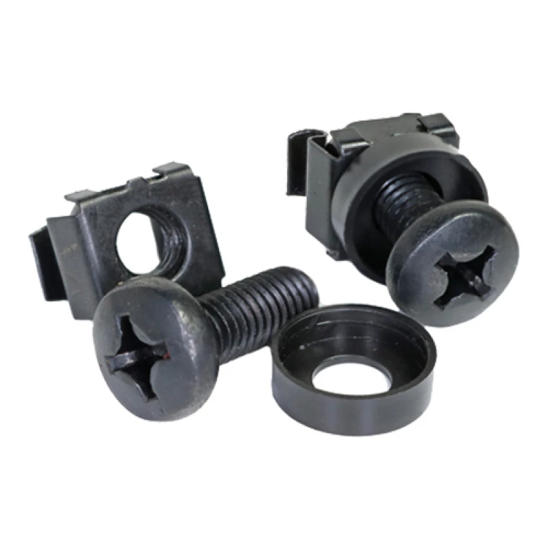 Image of Cablenet Black Cage Nuts & Screws M6 (PK 50)