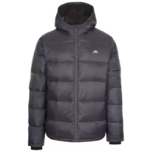 Image of Trespass Mens Heyward Padded Jacket (S) (Dark Grey)