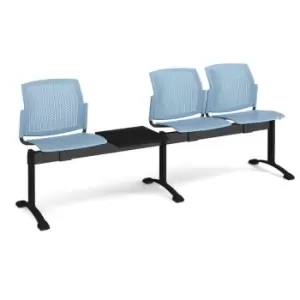Image of Dams MTO Santana Perforated Back Plastic Seating - Bench 4 Wide with 4 Seats - B