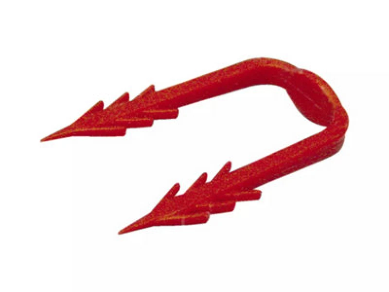 Image of John Guest Underfloor Heating Pin Mounting Rail Pin (Pack Of 100) Red unisex