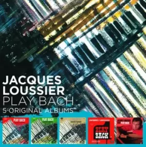 Image of Jacques Loussier Play Bach - 5 Original Albums by Jacques Loussier CD Album