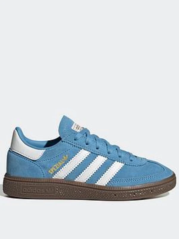 Image of adidas Pale Blue Handball Spezial Boys Junior Trainers Pale Blue UK 11 (EU 29)