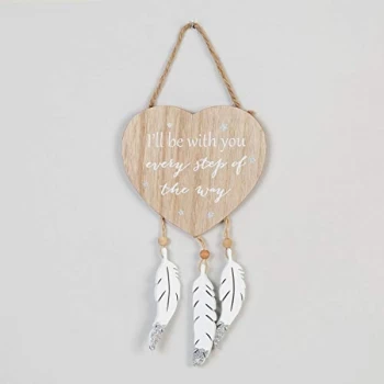 Image of Thoughts of You Heart Plaque - Forever