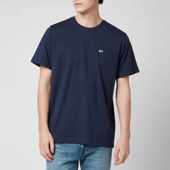 Image of Tommy Jeans TJM Regular T-Shirt - Twilight Navy, Twilight Navy, Size L, Men